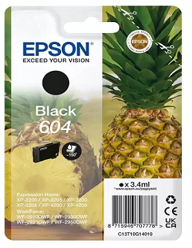 Cartucho Tinta Epson 604 Negro Original