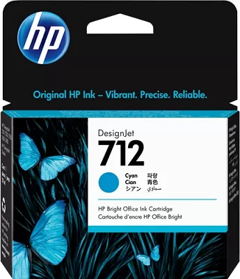 Cartucho Tinta Hp 712 Cian Original