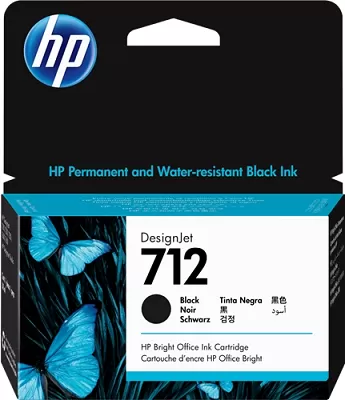 Cartucho Tinta Hp 712 Negro Original