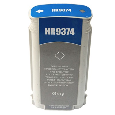 Cartucho Tinta Hp 72 Gris Compatible