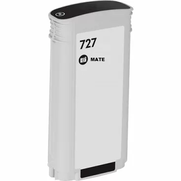 Cartucho Tinta Hp 727 Negro Mate Compatible