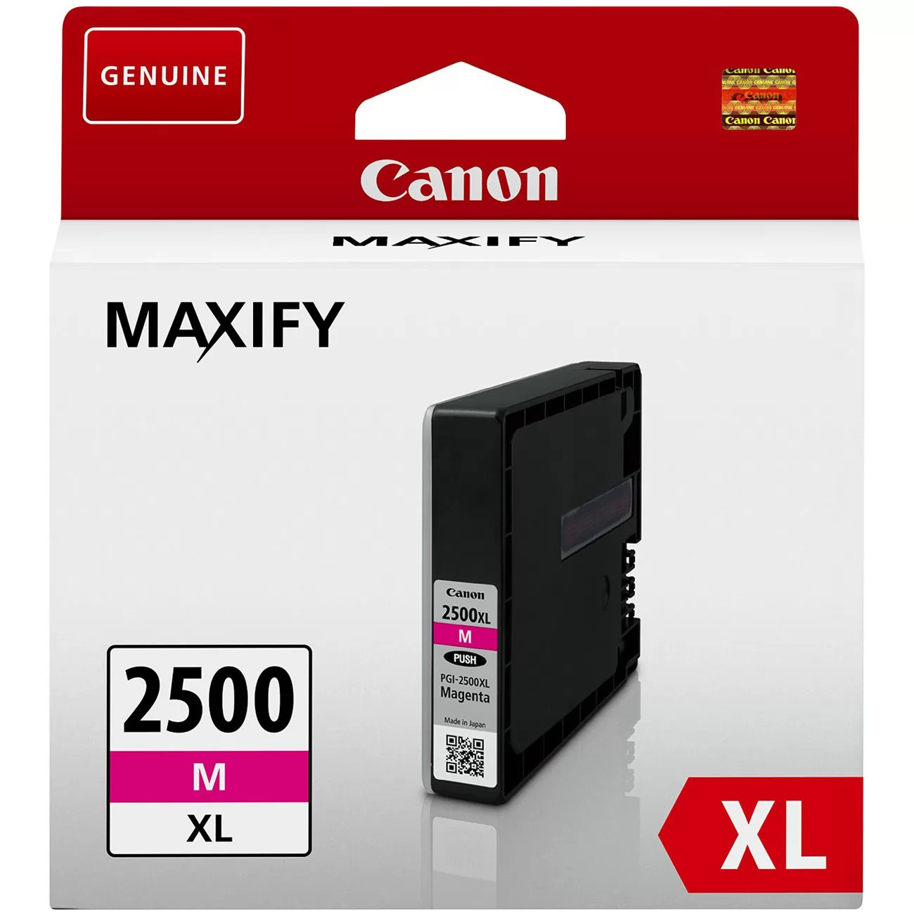 Cartucho Tinta Canon PGI2500XL Magenta Original