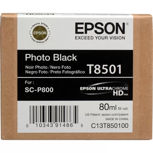 Cartucho Tinta Epson T8501 Negro Foto Original