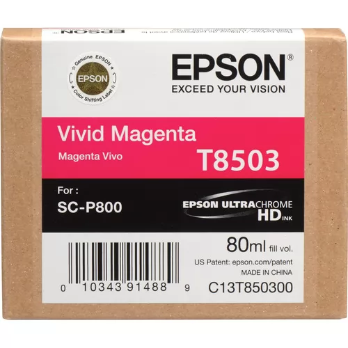 Cartucho Tinta Epson T8503 Magenta Original