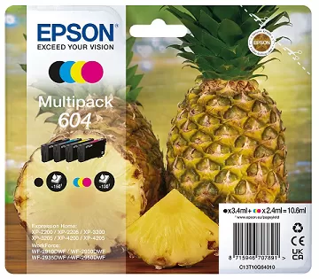 Cartuchos Pack Epson 604 Original