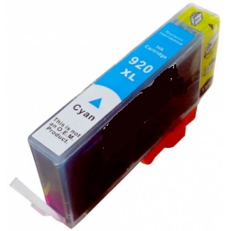 Cartucho Tinta Hp 920XL Cian Compatible