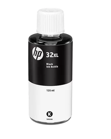 Botella de Tinta Hp 32XL Negro Original