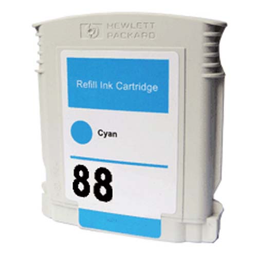 Cartucho Tinta Hp 88XL Cian Compatible