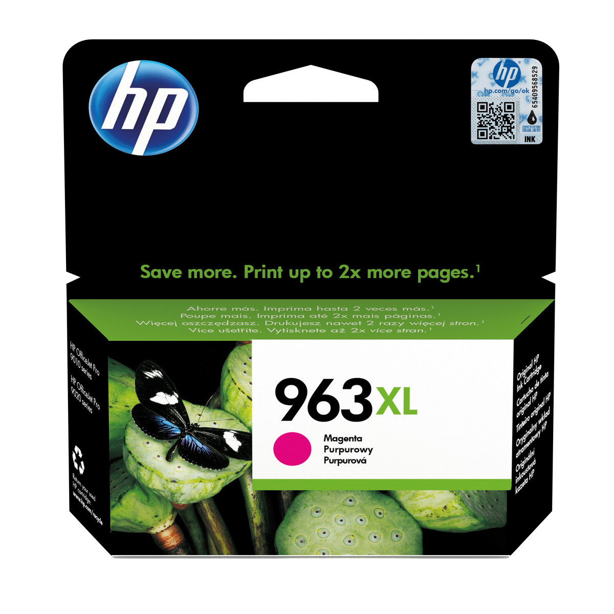 Cartucho Tinta Hp 963XL Magenta Original