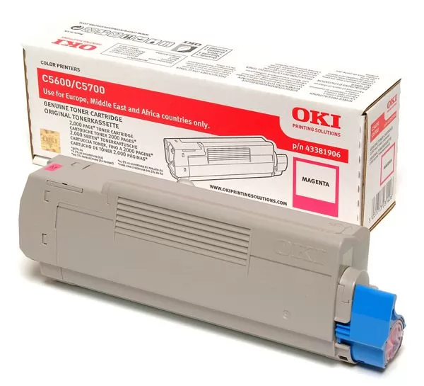 Toner Oki 43381906 Magenta Original