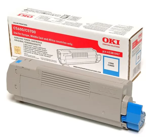 Toner Oki 43381907 Cian Original