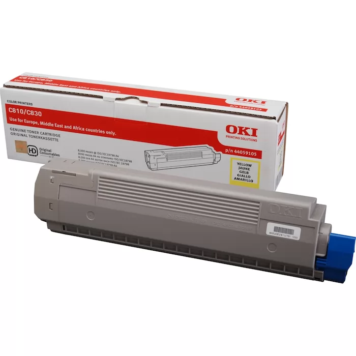 Toner Oki 44059105 Amarillo Original