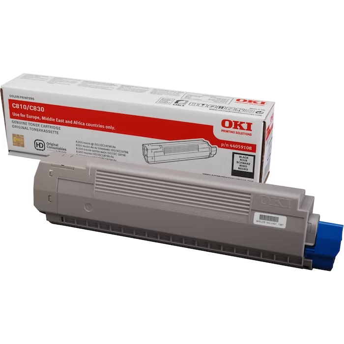 Toner Oki 44059108 Negro Original