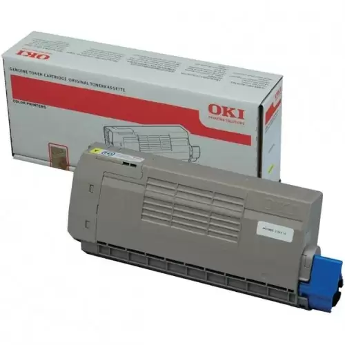 Toner Oki 44059165 Amarillo Original