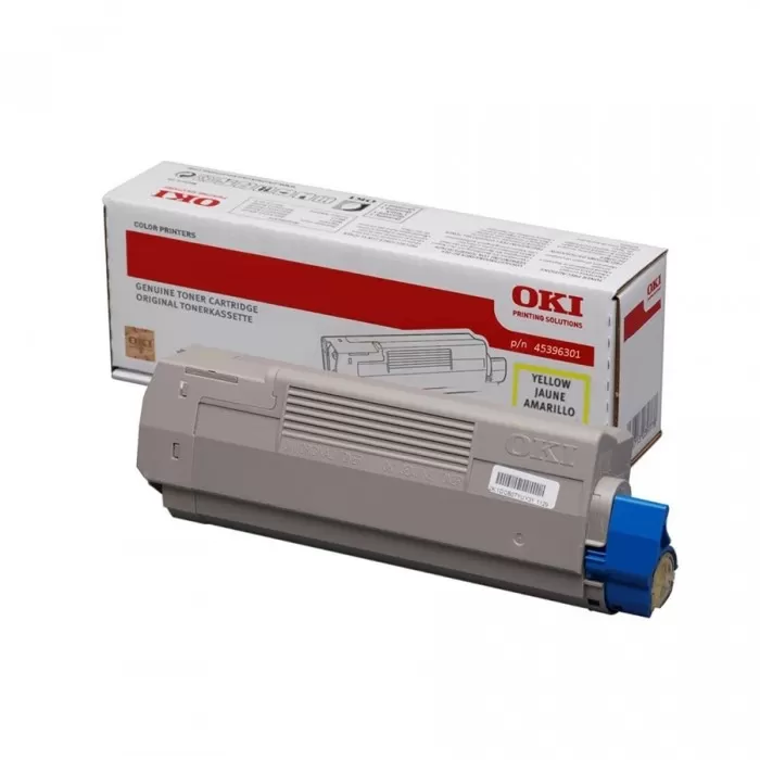 Toner Oki 45396301 Amarillo Original