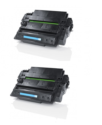 Pack 2 Toner Hp Q7551X / Hp 51X Negro Compatible