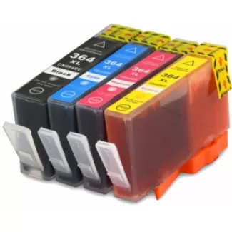 Pack 4 Cartuchos Hp 364XL Tinta Compatible