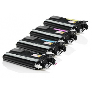 Pack 4 Cartuchos Toner Brother TN230 Compatible