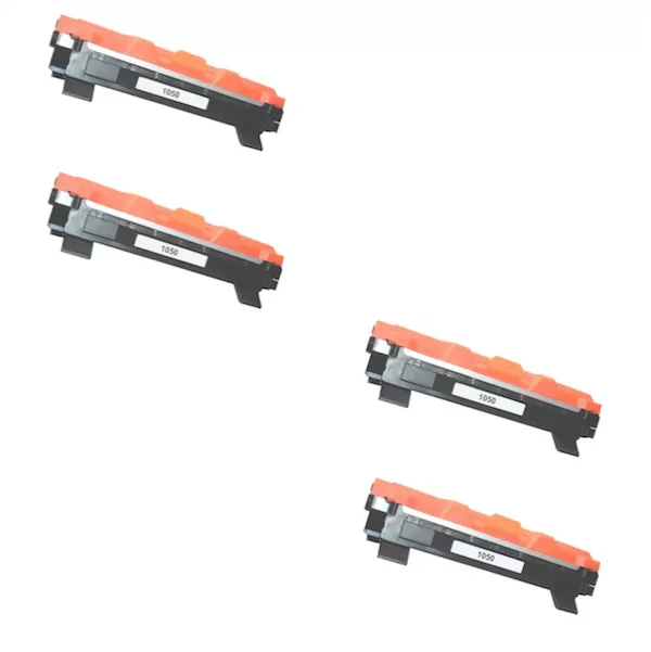 Pack 4 Cartuchos Toner Brother TN1050 Compatible