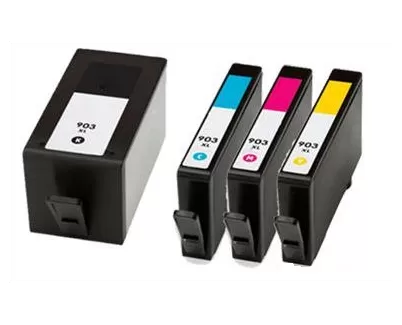 Pack 4 Cartuchos Hp 903XL Tinta Compatible