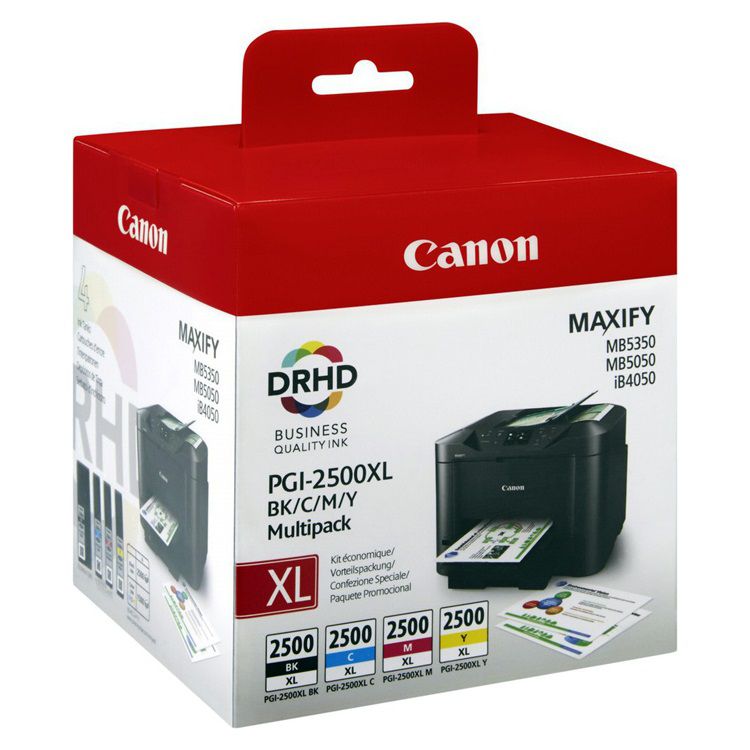 Pack Cartuchos Tinta Canon PGI2500XL Original