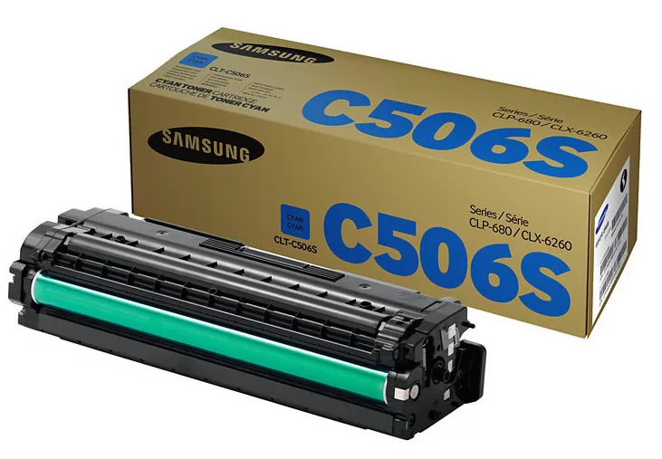 Toner Samsung CLT-C506S Cian Original