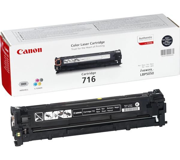 Cartucho Toner Canon 716BK Negro Original