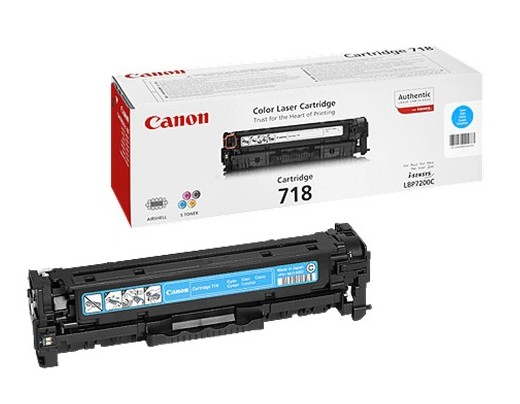 Cartucho Toner Canon 718C Cian Original