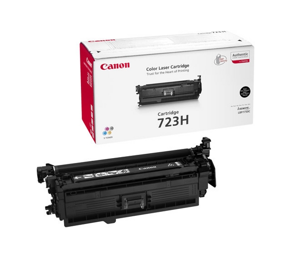 Cartucho Toner Canon 723H BK Negro Original