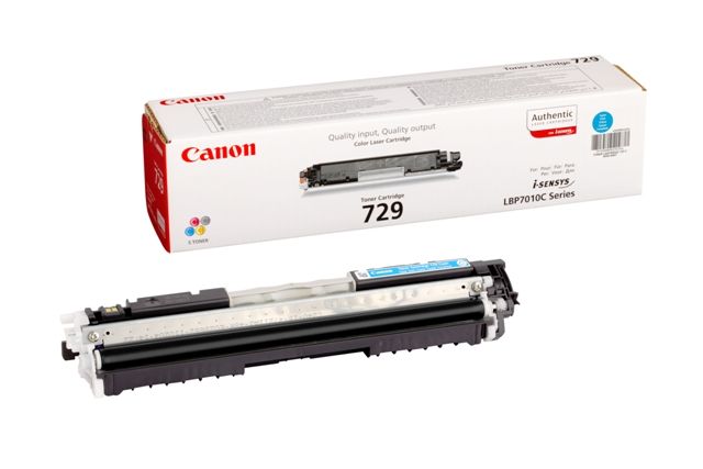 Cartucho Toner Canon 729C Cian Original