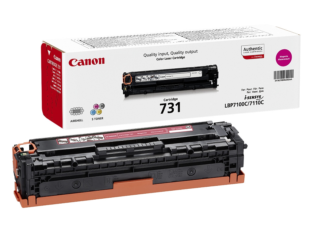 Cartucho Toner Canon 731M Magenta Original