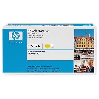 Toner Hp C9732A Amarillo Original