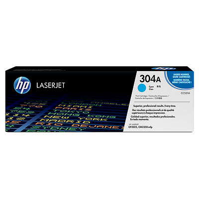 Toner Hp CC531A Cian Original