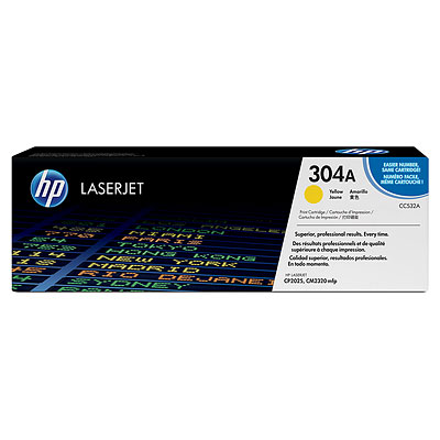 Toner Hp CC532A Amarillo Original