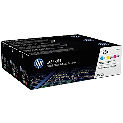 Pack 3 Toner Hp CF371AM / 128A Original