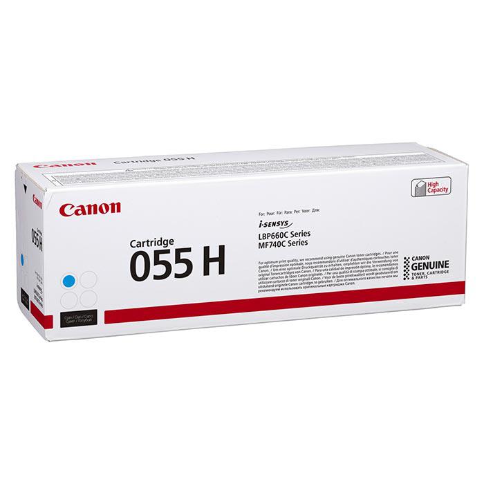 Cartucho Toner Canon 055H Cian Original