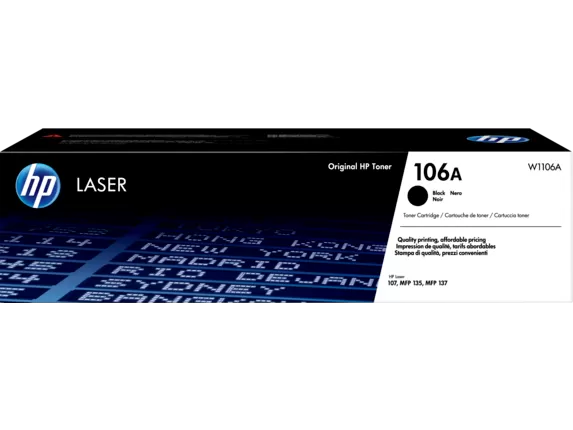 Toner Hp W1106A / 106A Negro Original