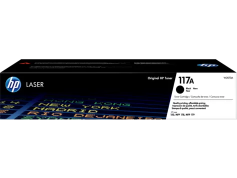 Toner Hp W2070A / 117A Negro Original