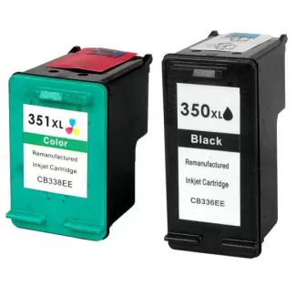 Pack Cartuchos Hp 350XL + Hp 351XL Compatible