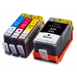 Pack 4 Cartuchos Hp 920XL Tinta Compatible